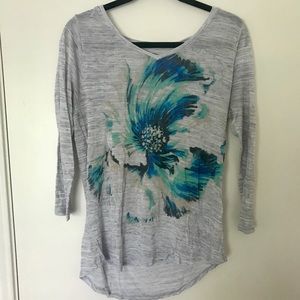 Lucky Brand 3/4 sleeve t-shirt